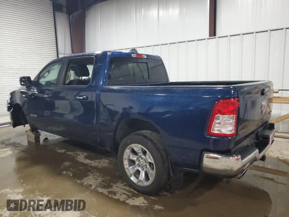 2019 Ram 1500 Big Horn z VIN 1C6SRFFT1KN803206, wystawiony jako Copart lot #57839865 z przebiegiem 58 349 mil mil oraz Szkoda całkowita • Salvage title. Historia ofert i sprzedaży dostępna na DreamBid. Obrazek 2.
