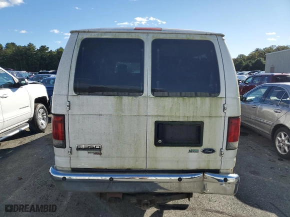 2010 Ford Econoline Wagon XL with VIN 1FBSS3BLXADA49880, listed as a Copart auction lot 73513854 with 0 mi miles and Salvage Title. Bid and sale history available at carsss.com. Image 6.