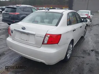 2008 Subaru Impreza Sedan (Natl) i w/Premium Pkg with VIN JF1GE61678H502027, listed as a IAAI auction lot 41976204 with 107,381 mi miles. Bid and sale history available at carsss.com. Image 4.