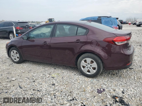 2018 Kia Forte LX with VIN 3KPFK4A71JE199527, listed as a Copart auction lot 54065505 with 80,135 mi miles and Clean Title. Bid and sale history available at carsss.com. Image 2.