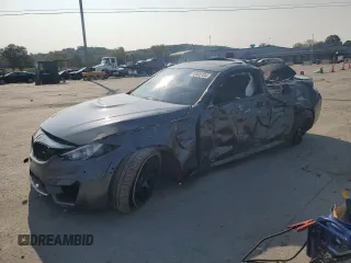 2017 BMW M4 with VIN WBS3R9C38HA014126, listed as a Copart auction lot 70905204 with Not Provided miles and Salvage Title. Bid and sale history available at carsss.com. Image 1.
