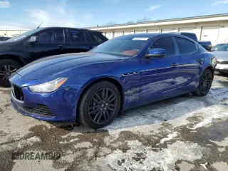2017 Maserati Ghibli S Q4 with VIN ZAM57RTA5H1206653, listed as a Copart auction lot 81933013 with Not Provided miles. Bid and sale history available at carsss.com. Image 1.