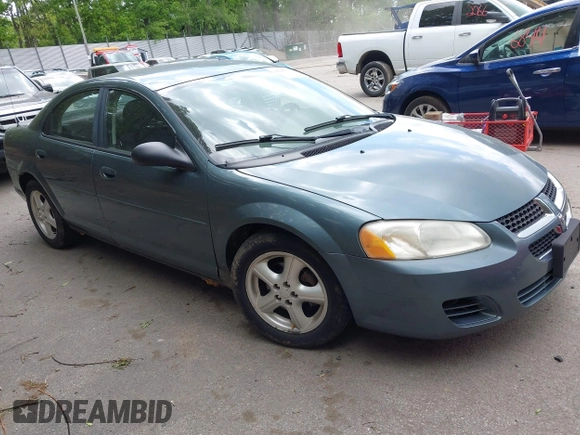 2006 Dodge Stratus SXT z VIN 1B3EL46X66N208504, wystawiony jako IAAI lot #42288536 z przebiegiem 126 430 mil mil oraz . Historia ofert i sprzedaży dostępna na DreamBid. Obrazek 1.