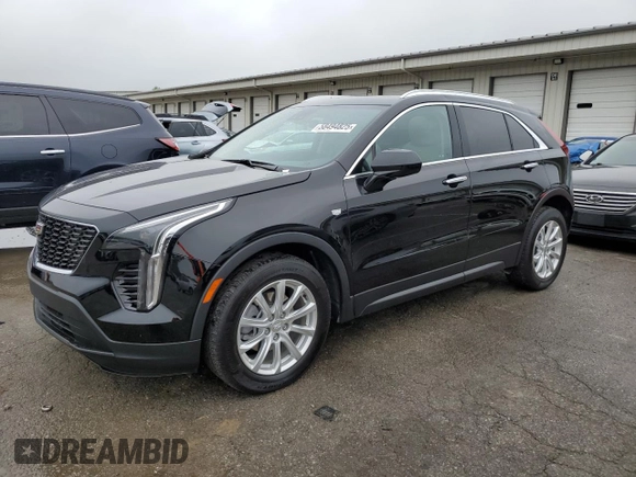 2023 Cadillac XT4 AWD Luxury with VIN 1GYFZBR42PF152462, listed as a Copart auction lot 58494825 with 35,078 mi miles and Salvage title. Bid and sale history available at DreamBid. Image 1.