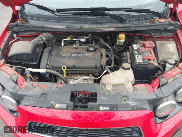 2016 Chevrolet Sonic LT with VIN 1G1JC6SH6G4126943, listed as a IAAI auction lot 41552144 with 179,021 mi miles. Bid and sale history available at carsss.com. Image 10.
