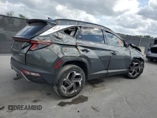 2022 Hyundai Tucson Limited with VIN KM8JECA18NU064961, listed as a Copart auction lot 50960675 with 14,480 mi miles and Clean Title. Bid and sale history available at carsss.com. Image 3.