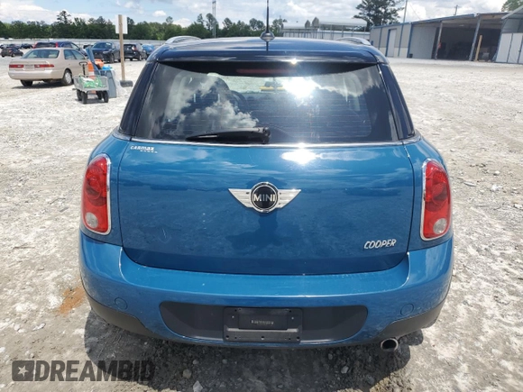 2012 MINI Countryman with VIN WMWZB3C55CWM30373, listed as a Copart auction lot 56836925 with 44,146 mi miles and Salvage title. Bid and sale history available at DreamBid. Image 6.