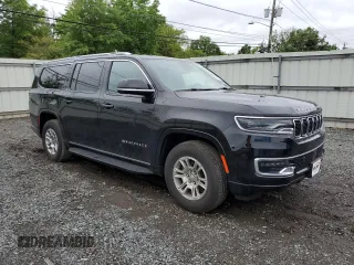 2024 Jeep Wagoneer с VIN 1C4SJSAP5RS193311, выставлен на аукционе Copart как лот 58361425 с пробегом 7 360 миль миль и Списание • Salvage title. История ставок и продаж доступна на DreamBid. Изображение 4.