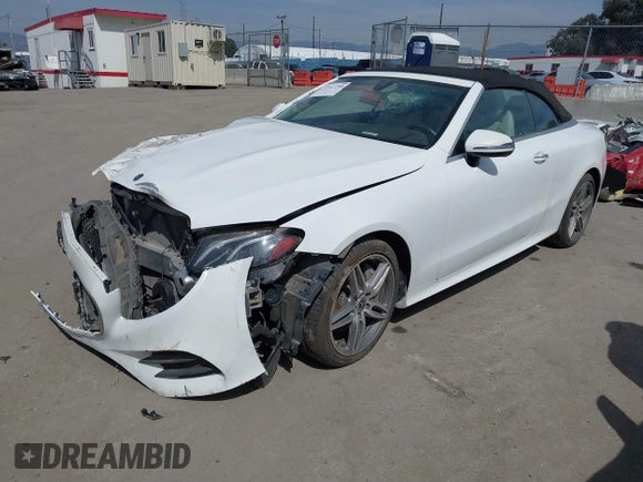 2019 Mercedes-Benz E-Class E 450 with VIN WDD1K6HB6KF082992, listed as a IAAI auction lot 32447280 with 0 mi miles. Bid and sale history available at carsss.com. Image 18.