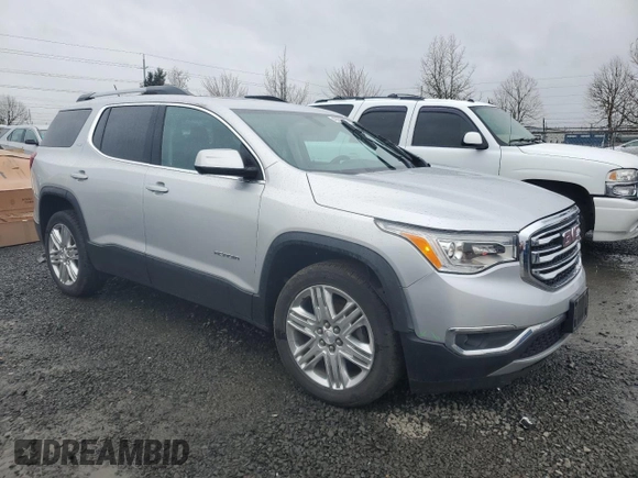 2018 GMC Acadia SLT z VIN 1GKKNULS1JZ118090, wystawiony jako Copart lot #49996075 z przebiegiem 56 467 mil mil oraz Szkoda całkowita • Salvage title. Historia ofert i sprzedaży dostępna na DreamBid. Obrazek 4.