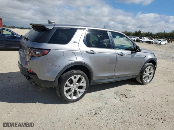 2020 Land Rover Discovery Sport SE with VIN SALCP2FX3LH836120, listed as a Copart auction lot 46654465 with 55,300 mi miles and Non Repairable. Bid and sale history available at carsss.com. Image 3.