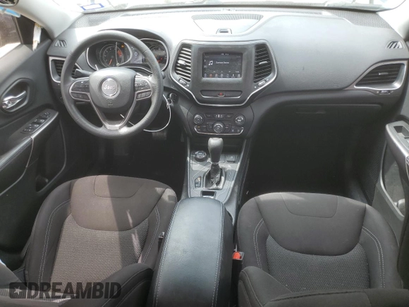 2019 Jeep Cherokee Latitude with VIN 1C4PJMCX5KD379634, listed as a Copart auction lot 51374265 with 74,404 mi miles and Salvage title. Bid and sale history available at DreamBid. Image 8.