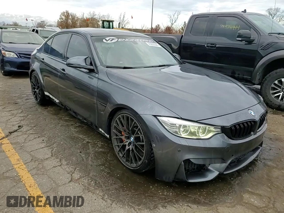 2015 BMW M3 z VIN WBS3C9C57FP803459, wystawiony jako Copart lot #78265344 z przebiegiem 32 535 mil mil oraz Szkoda całkowita • Salvage title. Historia ofert i sprzedaży dostępna na DreamBid. Obrazek 13.