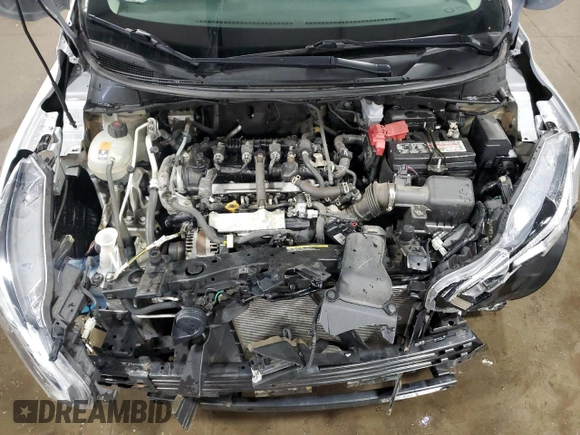 2021 Nissan Versa SV with VIN 3N1CN8EV2ML843775, listed as a Copart auction lot 56250945 with 80,877 mi miles and Salvage title. Bid and sale history available at DreamBid. Image 11.