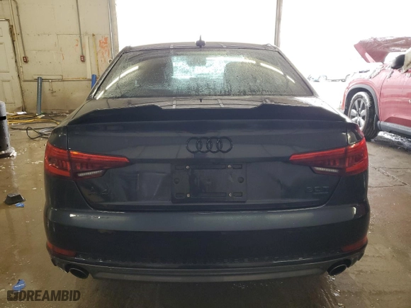2017 Audi A4 Season of Audi ultra Premium with VIN WAUKMAF42HN056949, listed as a Copart auction lot 43459545 with 83,161 mi miles and Salvage Title. Bid and sale history available at carsss.com. Image 6.
