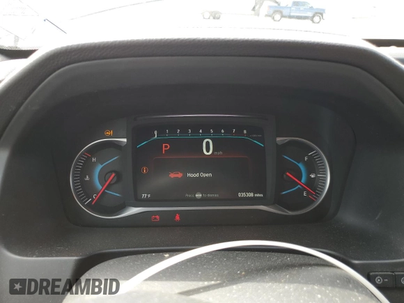 2021 Honda Passport Touring with VIN 5FNYF8H99MB042984, listed as a Copart auction lot 52858975 with 35,308 mi miles and Salvage title. Bid and sale history available at DreamBid. Image 9.