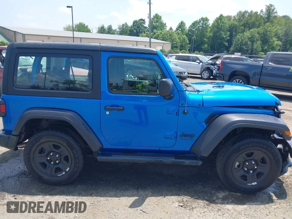 2022 Jeep Wrangler Sport S с VIN 1C4HJXAG4NW227250, выставлен на аукционе IAAI как лот 42557443 с пробегом 72 426 миль миль и . История ставок и продаж доступна на DreamBid. Изображение 13.