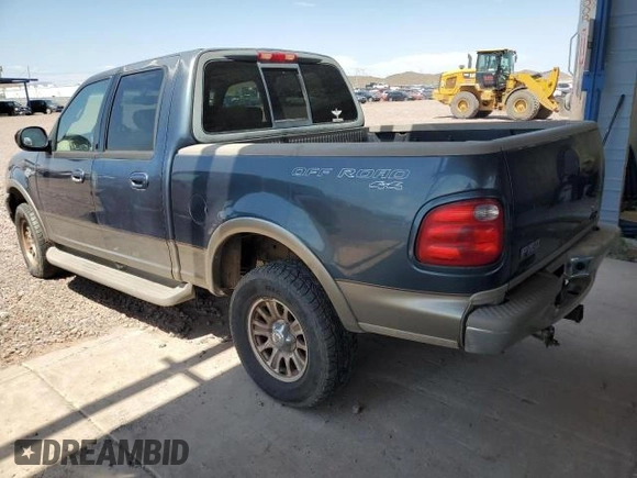 2001 Ford F-150 XLT with VIN 1FTRW08L41KB37498, listed as a Copart auction lot 62404905 with 1,513,265 mi miles and Clean title. Bid and sale history available at DreamBid. Image 2.