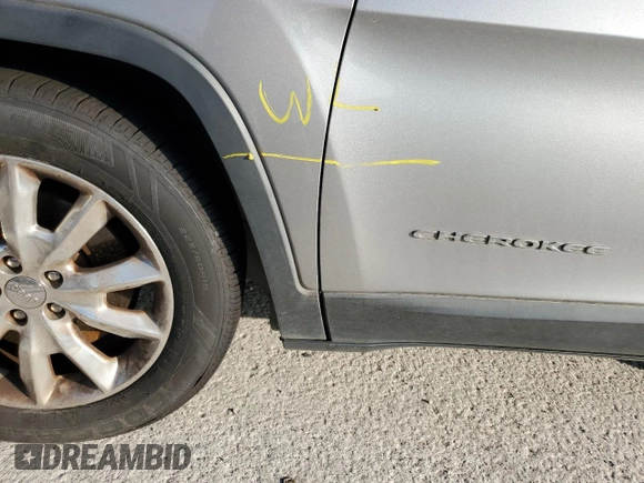 2017 Jeep Cherokee Limited с VIN 1C4PJLDS1HW585446, выставлен на аукционе Copart как лот 60150165 с пробегом Не указан миль и Списание • Salvage title. История ставок и продаж доступна на DreamBid. Изображение 13.