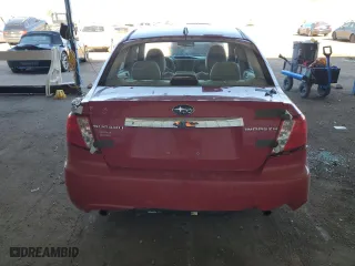 2008 Subaru Impreza Sedan (Natl) i with VIN JF1GE61698H519847, listed as a Copart auction lot 83557844 with 134,571 mi miles and Salvage Title. Bid and sale history available at carsss.com. Image 6.