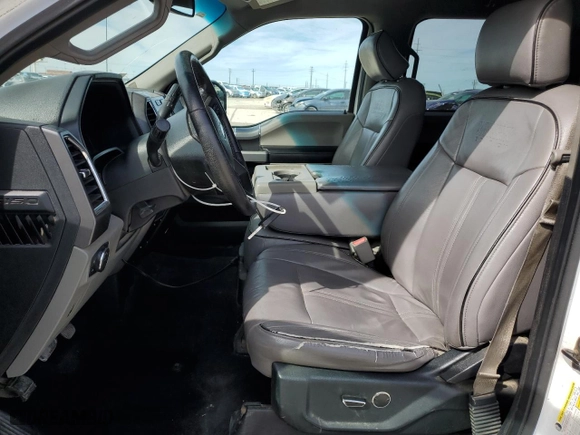 2015 Ford F-150 XL with VIN 1FTEW1CF5FKD55639, listed as a Copart auction lot 46915025 with 243,695 mi miles and Salvage Title. Bid and sale history available at carsss.com. Image 7.