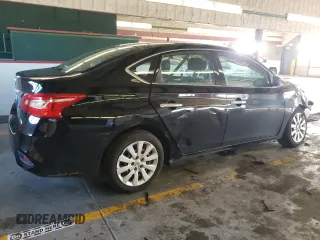 2019 Nissan Sentra S z VIN 3N1AB7AP0KY314665, wystawiony jako Copart lot #38094454 z przebiegiem 82 611 mil mil oraz Szkoda całkowita • Salvage title. Historia ofert i sprzedaży dostępna na DreamBid. Obrazek 3.