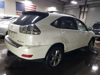2006 Lexus RX 400h with VIN JTJHW31U960017115, listed as a Copart auction lot 45548935 with 330,629 mi miles and Salvage title. Bid and sale history available at DreamBid. Image 3.