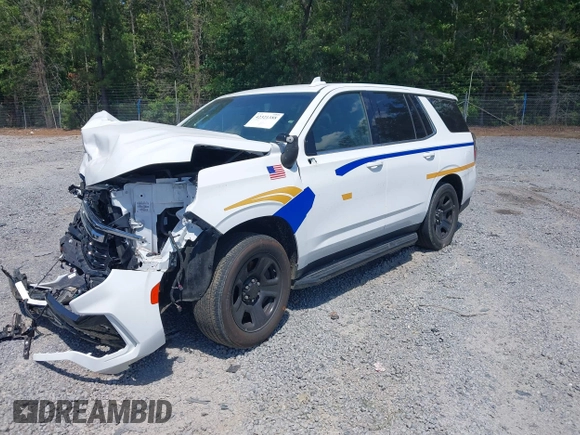 2022 Chevrolet Tahoe Commercial z VIN 1GNSCLED4NR222340, wystawiony jako IAAI lot #42321388 z przebiegiem Nie podano mil oraz . Historia ofert i sprzedaży dostępna na DreamBid. Obrazek 17.