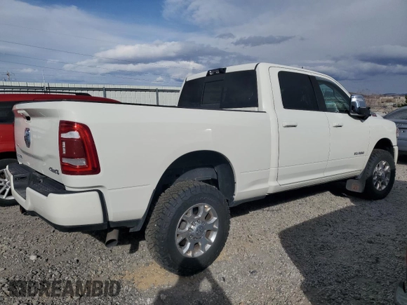 2023 Ram 2500 Laramie with VIN 3C6UR5FJ1PG591070, listed as a Copart auction lot 47958825 with 15,623 mi miles and Salvage title. Bid and sale history available at DreamBid. Image 3.