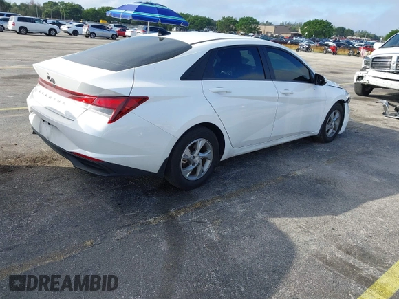 2023 Hyundai Elantra SE with VIN 5NPLL4AG7PH114159, listed as a IAAI auction lot 41467456 with 24,034 mi miles and . Bid and sale history available at DreamBid. Image 4.