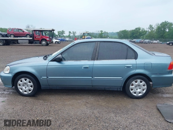 2000 Honda Civic VP z VIN 2HGEJ6612YH575604, wystawiony jako IAAI lot #42395535 z przebiegiem 164 185 mil mil oraz . Historia ofert i sprzedaży dostępna na DreamBid. Obrazek 14.