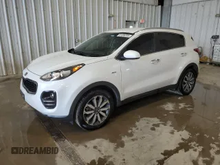 2017 Kia Sportage EX with VIN KNDPNCAC5H7071658, listed as a Copart auction lot 61036205 with 88,795 mi miles and Clean title. Bid and sale history available at DreamBid. Image 1.