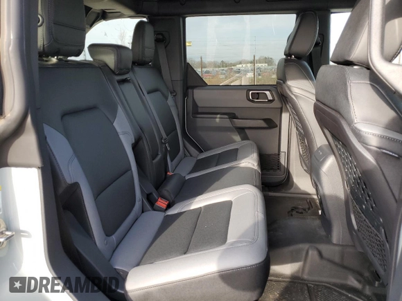 2024 Ford Bronco Big Bend с VIN 1FMDE7BH4RLB08451, выставлен на аукционе Copart как лот 49607475 с пробегом 3 569 миль миль и Списание • Salvage title. История ставок и продаж доступна на DreamBid. Изображение 11.