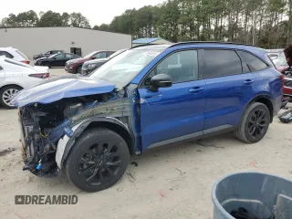 2022 Kia Sorento SX z VIN 5XYRKDLF7NG097949, wystawiony jako Copart lot #50960815 z przebiegiem 83 911 mil mil oraz Szkoda całkowita • Salvage title. Historia ofert i sprzedaży dostępna na DreamBid. Obrazek 1.