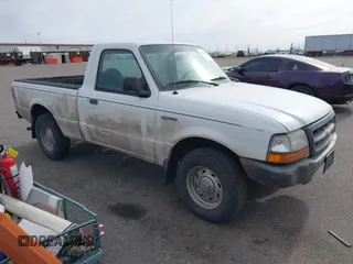 2000 Ford Ranger XL with VIN 1FTYR10C9YPB01159, listed as a IAAI auction lot 41854024 with 86,946 mi miles. Bid and sale history available at carsss.com. Image 1.