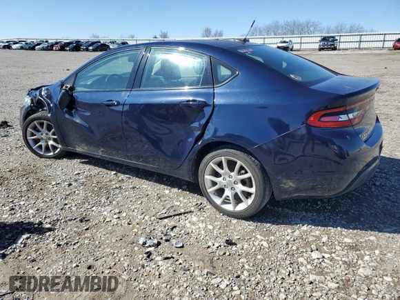 2013 Dodge Dart SXT with VIN 1C3CDFBA1DD241952, listed as a Copart auction lot 49326915 with Not Provided miles and Salvage Title. Bid and sale history available at carsss.com. Image 2.