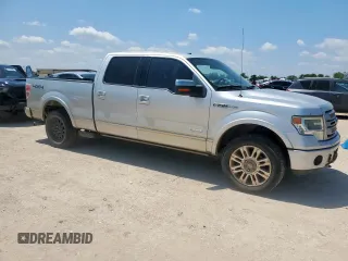2013 Ford F-150 XL with VIN 1FTFW1ET1DFD25776, listed as a Copart auction lot 61003205 with 117,241 mi miles and Clean title. Bid and sale history available at DreamBid. Image 4.