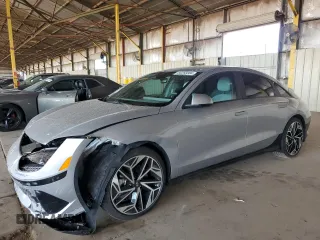 2023 Hyundai Ioniq 6 SEL z VIN KMHM34AA8PA053102, wystawiony jako Copart lot #66253384 z przebiegiem 10 485 mil mil oraz Szkoda całkowita • Salvage title. Historia ofert i sprzedaży dostępna na DreamBid. Obrazek 1.