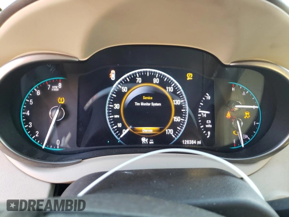 2016 Buick LaCrosse Premium II with VIN 1G4GF5G36GF143631, listed as a Copart auction lot 76416464 with 126,384 mi miles and Salvage Title. Bid and sale history available at carsss.com. Image 9.