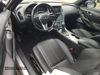 2020 Infiniti Q60 Luxe with VIN JN1EV7EKXLM341156, listed as a Copart auction lot 71984954 with 67,816 mi miles and Salvage Title. Bid and sale history available at carsss.com. Image 8.
