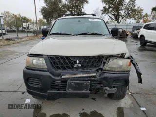 2002 Mitsubishi Montero Sport ES with VIN JA4LS21H52J033283, listed as a Copart auction lot 81127194 with 190,510 mi miles and Salvage Title. Bid and sale history available at carsss.com. Image 5.