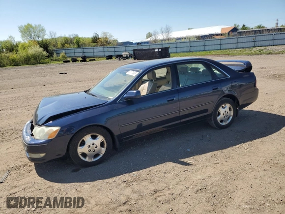 2004 Toyota Avalon XL z VIN 4T1BF28B84U342024, wystawiony jako Copart lot #56174985 z przebiegiem 166 173 mil mil oraz Szkoda całkowita • Salvage title. Historia ofert i sprzedaży dostępna na DreamBid. Obrazek 1.