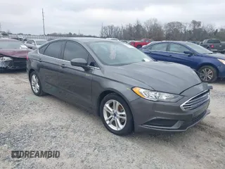 2018 Ford Fusion SE with VIN 3FA6P0HD5JR200165, listed as a IAAI auction lot 41492890 with 90,312 mi miles. Bid and sale history available at carsss.com. Image 1.