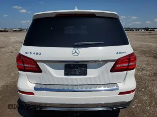 2017 Mercedes-Benz GLS 450 with VIN 4JGDF6EE1HA801612, listed as a Copart auction lot 50320455 with 128,542 mi miles and Clean Title. Bid and sale history available at DreamBid. Image 6.