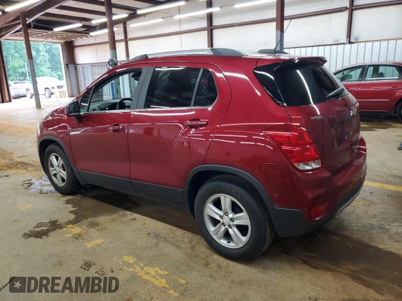 2020 Chevrolet Trax LT with VIN 3GNCJLSB0LL253585, listed as a Copart auction lot 59113145 with 26,356 mi miles and Salvage title. Bid and sale history available at DreamBid. Image 2.