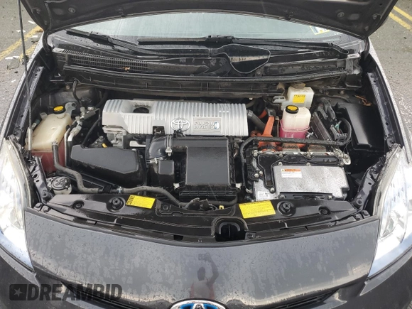 2012 Toyota Prius with VIN JTDKN3DP6C3021831, listed as a Copart auction lot 63462615 with 126,674 mi miles and Salvage title. Bid and sale history available at DreamBid. Image 11.