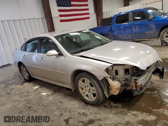 2013 Chevrolet Impala LT with VIN 2G1WB5E31D1201767, listed as a Copart auction lot 47449805 with 164,069 mi miles and Salvage Title. Bid and sale history available at DreamBid. Image 4.