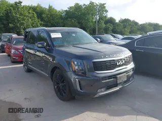 2022 Kia Telluride SX с VIN 5XYP54HCXNG215831, выставлен на аукционе IAAI как лот 42569744 с пробегом 90 097 миль миль и . История ставок и продаж доступна на DreamBid. Изображение 1.