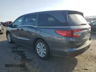2019 Honda Odyssey LX with VIN 5FNRL6H25KB137852, listed as a Copart auction lot 47697705 with 73,529 mi miles and Salvage Title. Bid and sale history available at DreamBid. Image 2.