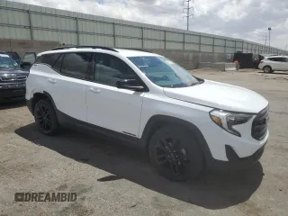 2020 GMC Terrain SLE z VIN 3GKALTEV4LL159004, wystawiony jako Copart lot #55694315 z przebiegiem 18 644 mil mil oraz Szkoda całkowita • Salvage title. Historia ofert i sprzedaży dostępna na DreamBid. Obrazek 4.